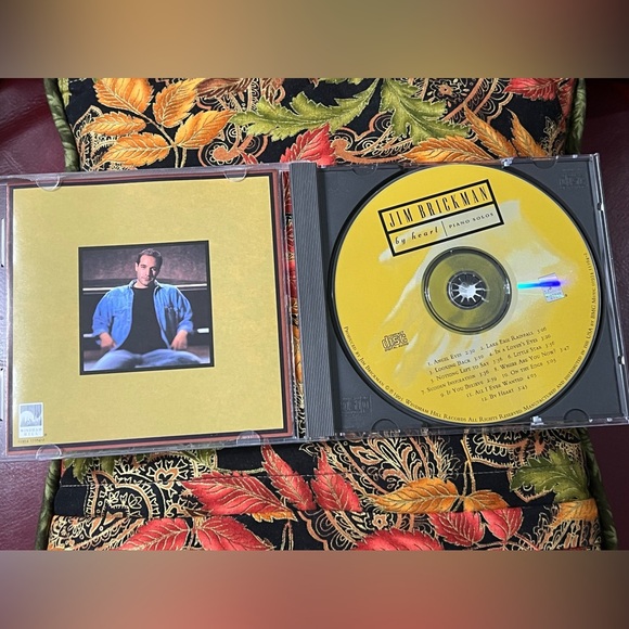 Jim Brickman “By Heart, Piano Solos”CD like new, case has some wear - Picture 3 of 4